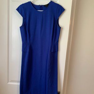 J Crew Blue Dress - Size 8 Tall